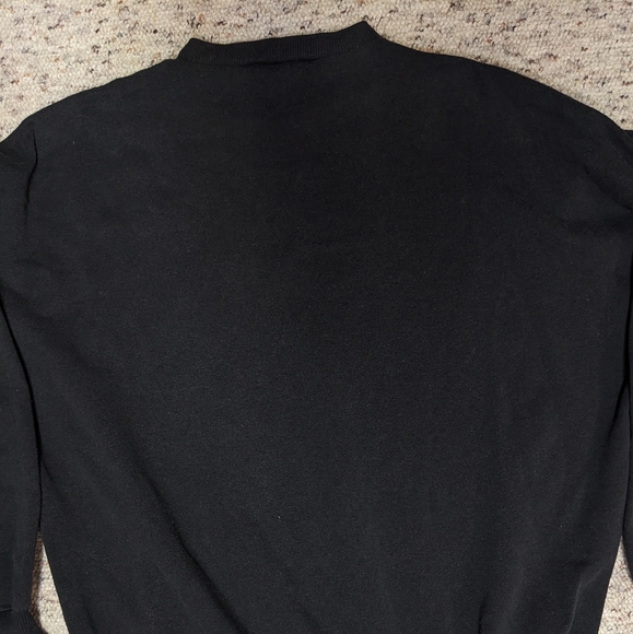 Forever Wild Vintage Crewneck Sweater black adult large wilderness deer 90's - Picture 7 of 15